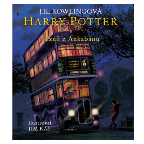 Harry Potter a vězeň z Azkabanu - ilustrované vydání J. K. Rowlingová ALBATROS