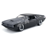 Autíčko Plymouth 1970 Barracuda Fast & Furious Jada kovové s otevíratelnými částmi délka 18 cm 1