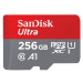 SanDisk MicroSDXC Ultra 256GB + SD adaptér