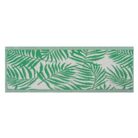 Venkovní koberec KOTA palmové listy zelené 60 x 105 cm, 196258