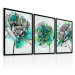 Obraz na plátně ROSE set 3 kusy různé rozměry Ludesign ludesign obrazy: 3x 40x50 cm