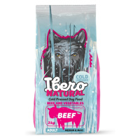 Ibero Cold Pressed Dog Adult Medium/Large Beef - 3kg