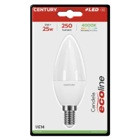 CENTURY LED ECOLINE CANDLE 3W E14 4000K 180d