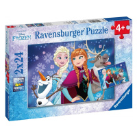 RAVENSBURGER - Disney Ledové království 2x24 dílků