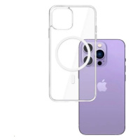 3mk ochranný kryt MagCase pro Apple iPhone 15 Pro, čirá