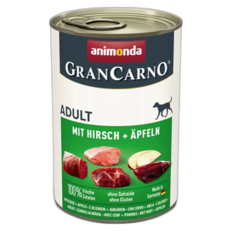 Konzerva Animonda Gran Carno Adult s jelenem a jablky 400g