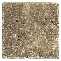 Obklad Mosavit Travertino noce 10x10 cm mat TRAVERTINONO