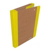 Donau Box na spisy Life A4 karton - neonově žlutý