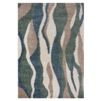Flair Rugs koberce Kusový koberec Alta Stream Blue/Green Rozměry koberců: 80x150