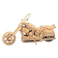Woodcraft construction kit Woodcraft Dřevěné 3D puzzle motorka Harley Davidson II