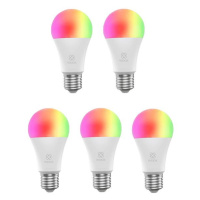 Smart LED žárovka E27 10W RGB CCT WOOX R9074/5pack WiFi Tuya sada 5ks