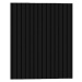 Boční panel Kate 360x304 černý puntík