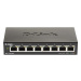 D-Link DGS-1100-08V2 8-port Gigabit Smart Managed switch, fanless