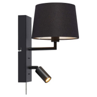 Černé LED nástěnné svítidlo (délka 28,5 cm) Como – Markslöjd