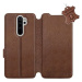 Flip pouzdro na mobil Xiaomi Redmi Note 8 Pro - Hnědé - kožené - Brown Leather