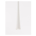 NOVA LUCE závěsné svítidlo GOCCIO bílý hliník a ocel bílý kabel LED 7W 230V 3000K IP20 9102592