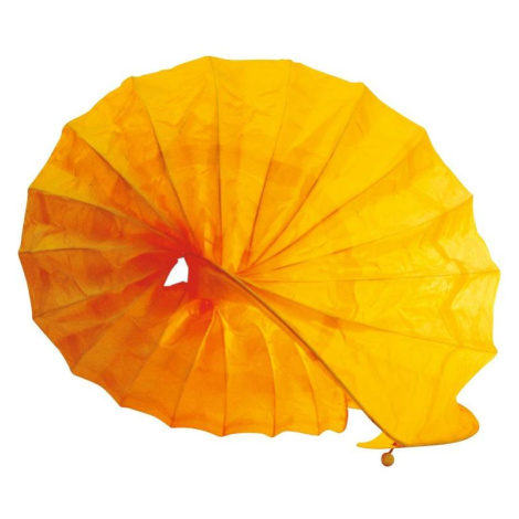 Papírová stolní lampa noční žlutá 40W Šnek CANDELLUX