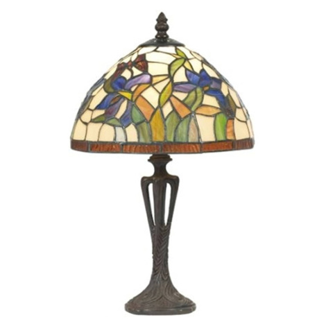 Artistar Diskrétní stolní lampa ELANDA, Tiffany styl 41 cm