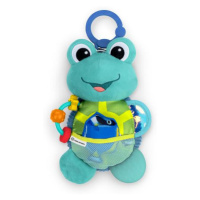 BABY EINSTEIN Hračka aktivní na C kroužku želva Neptune's Sensory Sidekick™ 0m+