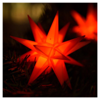 STERNTALER LED světelný řetěz s 9 hvězdami venkovní červená