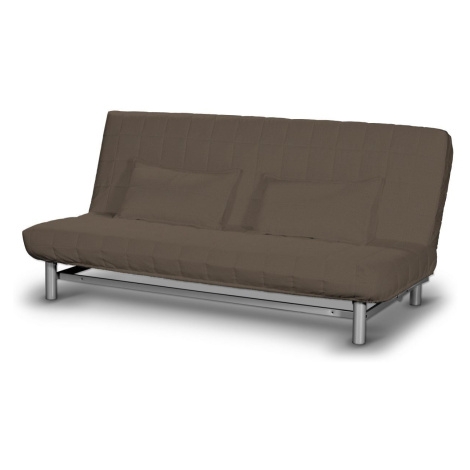 Dekoria Potah na pohovku IKEA  Beddinge krátký, hnědá, potah na pohovku + 2 polštáře, Etna, 705-