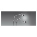 Artemide TOLOMEO stolní LED těleso lampy bez podstavce alu. A004800