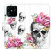 iSaprio flip pouzdro Crazy Skull pro Xiaomi Redmi 10C