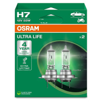 OSRAM H7 12V 55W PX26d ULTRA LIFE HCB 4 roky záruka 2ks 64210ULT-2HB