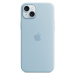 Apple iPhone 15+ Silicone Case with MS - Light Blue MWNH3ZM/A