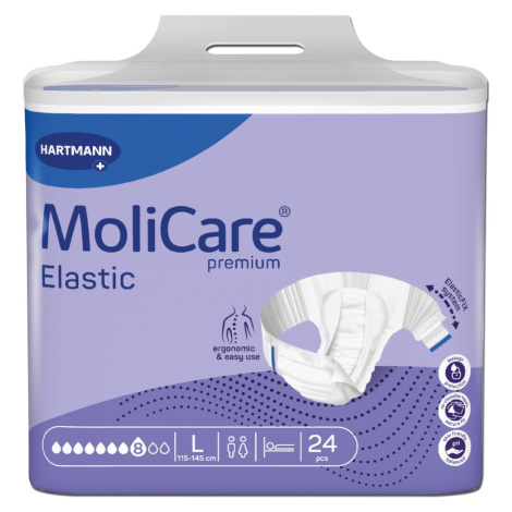 MoliCare Elastic 8 kapek vel. L inkontinenční kalhotky 24 ks