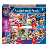 Ravensburger Puzzle - Tlapková patrola ve velkofilmu 4v1