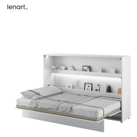 Dig-net nábytek Sklápěcí postel Lenart BED CONCEPT BC-05 bílá | 120 x 200 cm