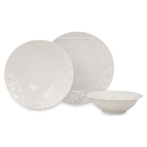 18dílná sada porcelánového nádobí Güral Porselen Leaves Kütahya Porselen