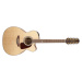 Takamine GJ72CE-12, Rosewood Fingerboard - Natural