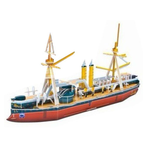 Hutermann 3D puzzle skládačka Obrněná loď - fregata z 19. století Dingyuan Hunter