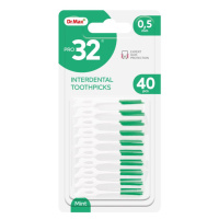 Dr. Max PRO32 Interdental Toothpicks 0,5 mm mezizubní párátko 40 ks