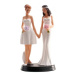 Svatební figurka na dort 20cm ona a ona lesbičky - Dekora
