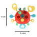 Montessori senzorická hračka a kousátko krab