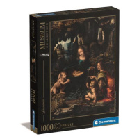 Clementoni Puzzle 1000 dílků Muzeum Louvre Leonardo da Vinci Virgin of the Rock