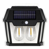 SENZANAKUP Venkovní solární nástěnné svítidlo se senzorem pohybu DuoLight