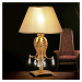 Ferro Luce Fabiana - stolní lampa s ušlechtilým vzhledem