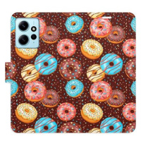 iSaprio flip pouzdro Donuts Pattern pro Xiaomi Redmi Note 12 5G