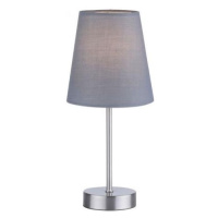 Leuchten Direkt Leuchten Direkt 11680-15 - Stolní lampa HEINRICH 1xE14/40W/230V šedá