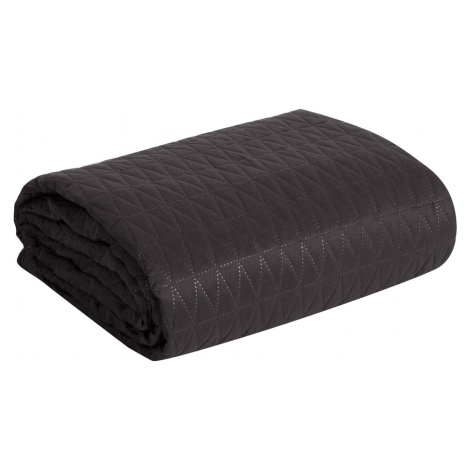 Přehoz na sedačku - pohovku - postel ROBIN černá 200x220 cm Mybesthome