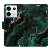 iSaprio Flip pouzdro Emerald 02 pro Xiaomi Redmi Note 13 Pro 5G / Poco X6 5G