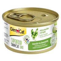 GimCat Superfood ShinyCat Duo kuřecí filet s jablky 24 × 70 g