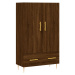 vidaXL Skříň highboard hnědý dub 69,5 x 31 x 115 cm kompozitní dřevo