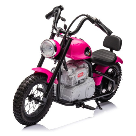 Mamido Elektrická motorka A9902 36V 350W růžová