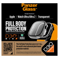 PanzerGlass ochranný kryt s D30 pro Apple Watch Ultra/Ultra 2, čirá - 3688