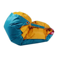 BeanBag Sedací pytel 189×140 duo golden - sea green